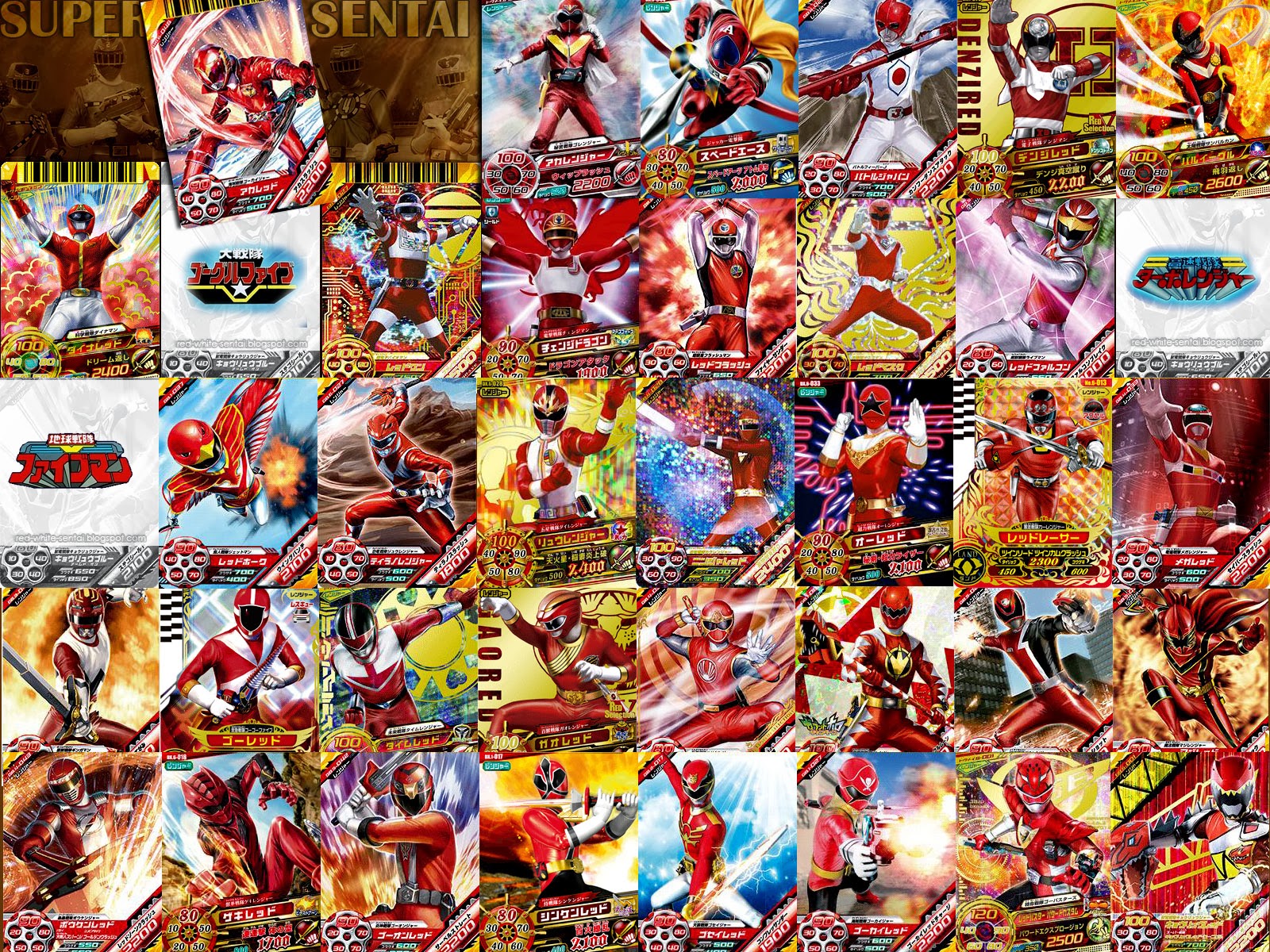 Super Sentai Wallpapers