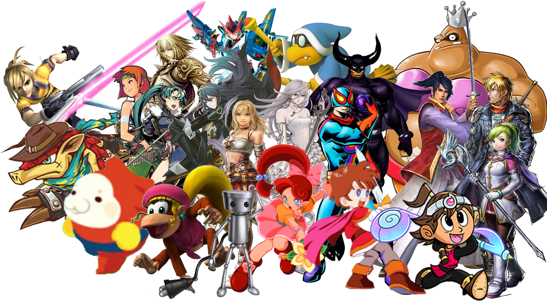 Super Smash Bros Wii U Characters Wallpapers