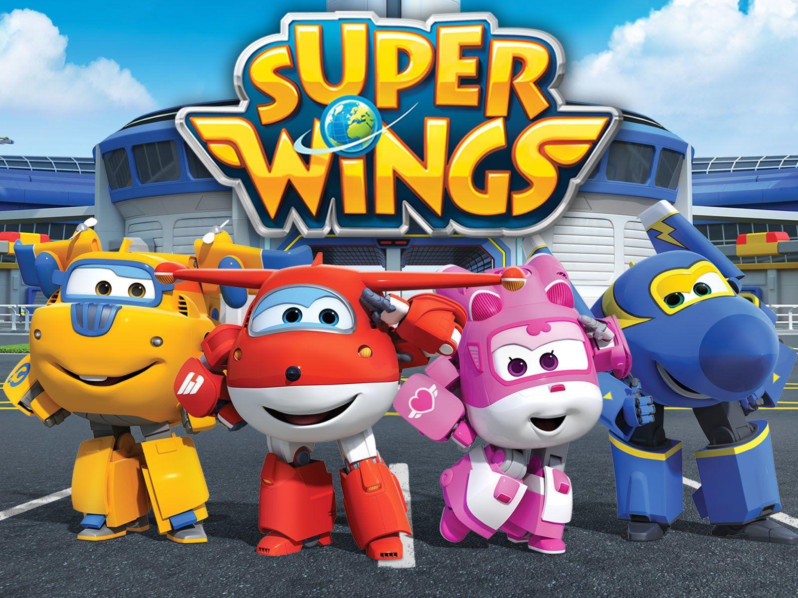 Super Wings Backdrop Wallpapers