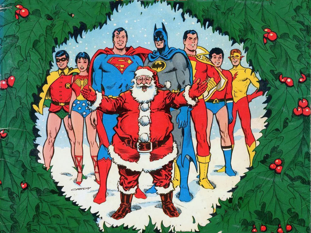 Superhero Christmas Wallpapers