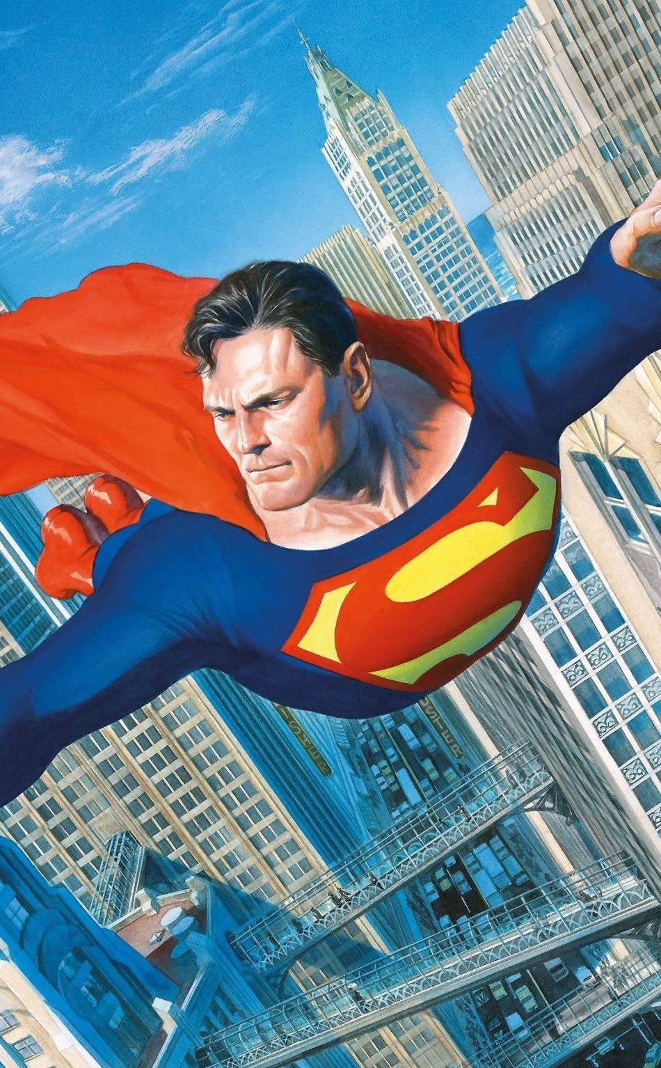 Superman Flying Wallpapers