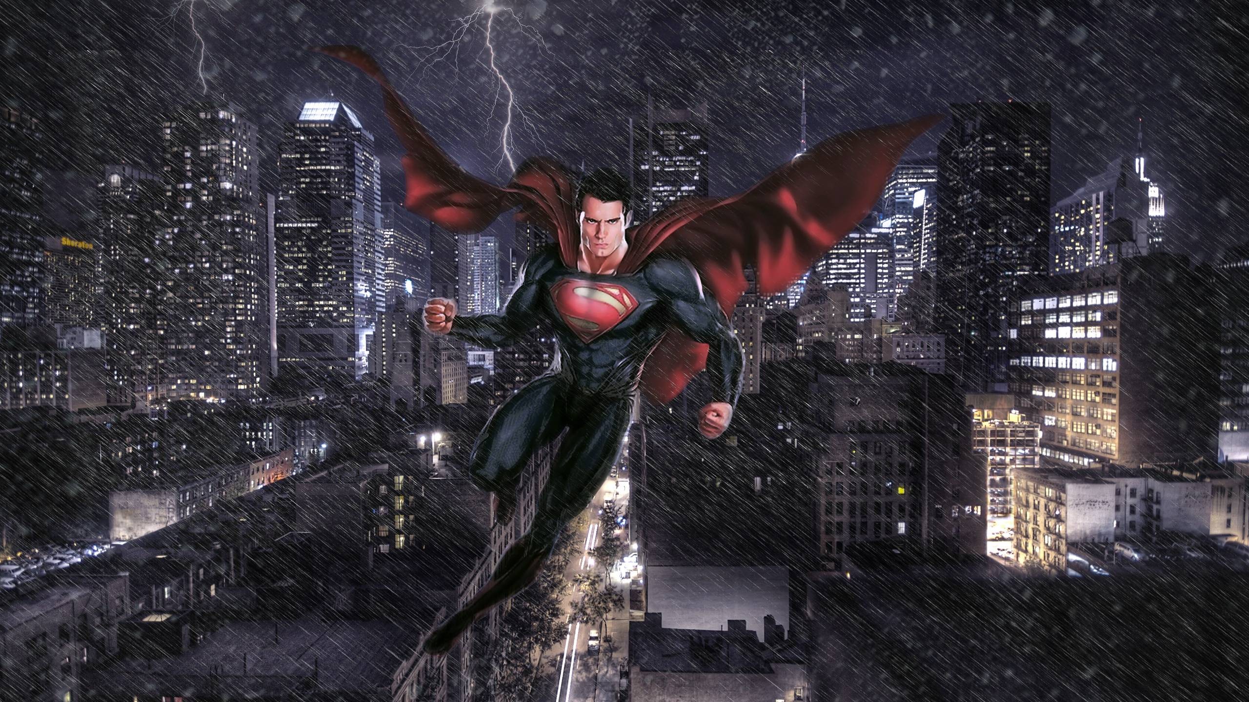 Superman Flying Wallpapers