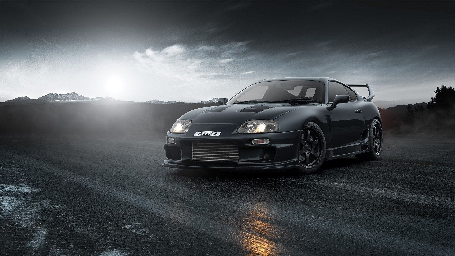 Supra Mk4 Drifting Wallpapers