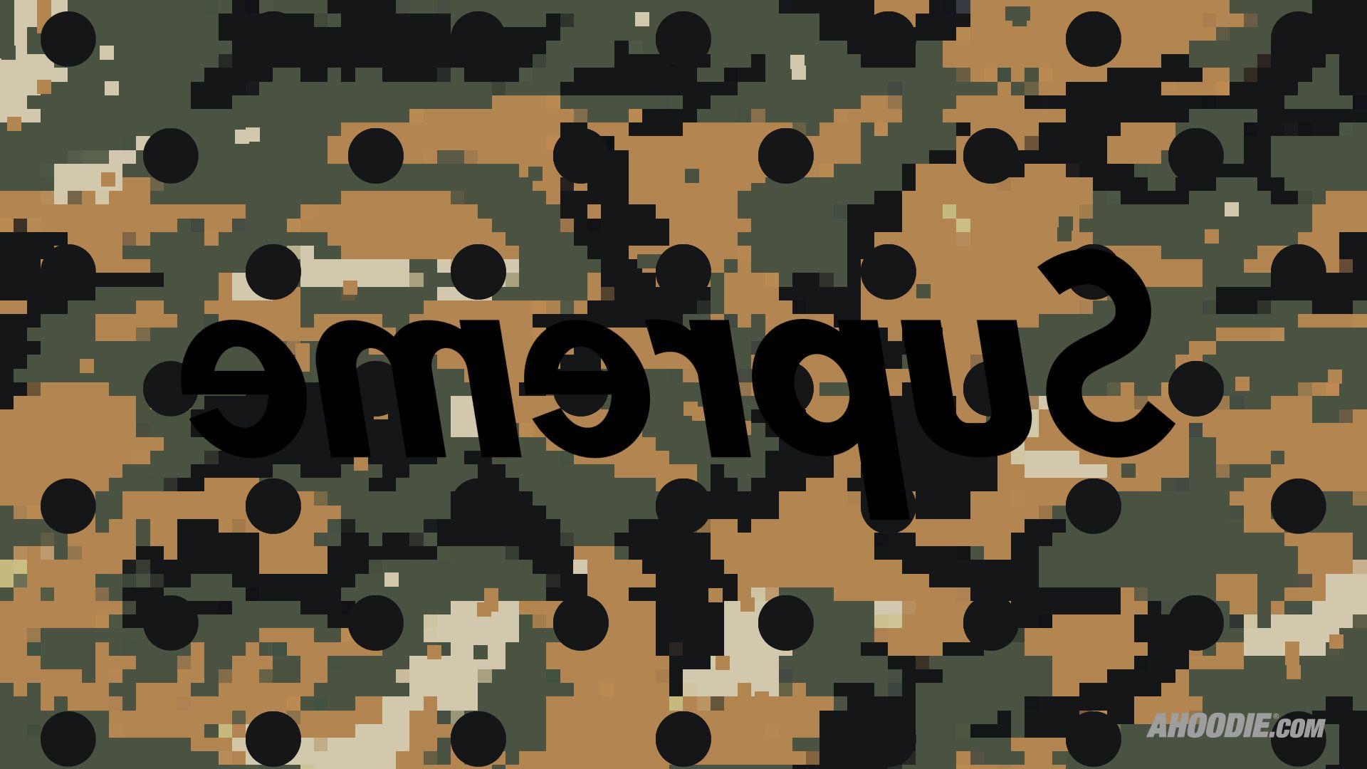 Supreme Camo Wallpapers