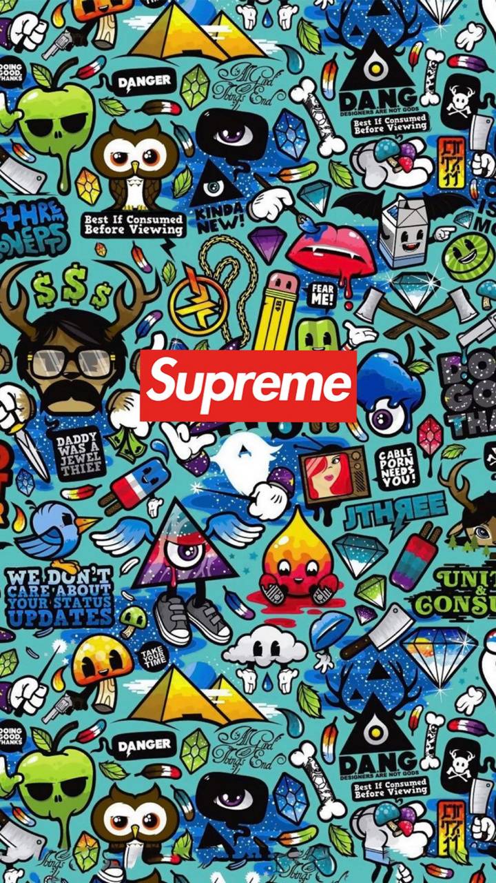 Supreme Donut Wallpapers