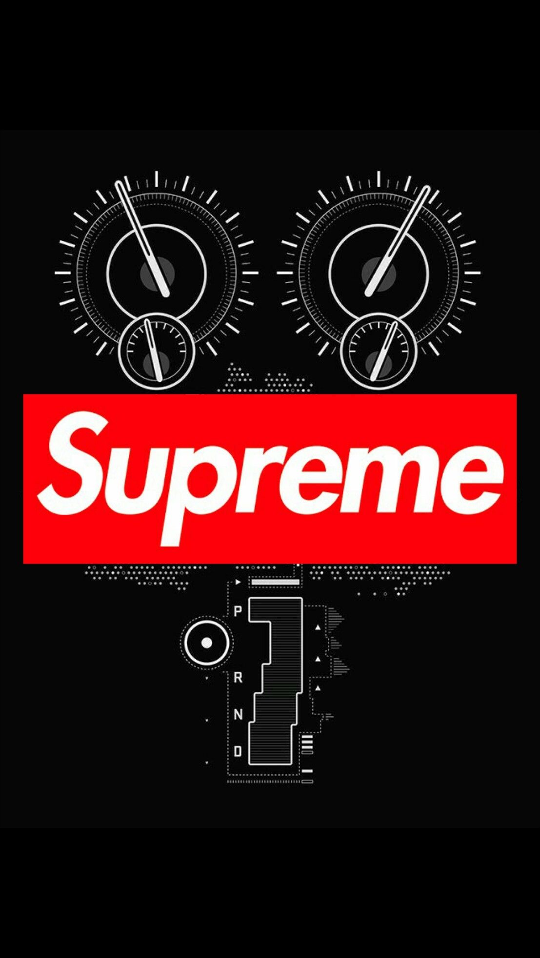 Supreme Black Wallpapers