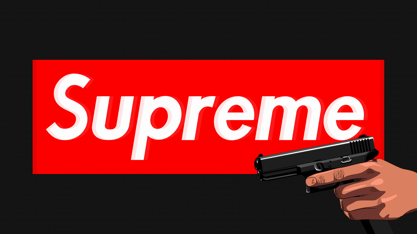 Supreme Black Wallpapers