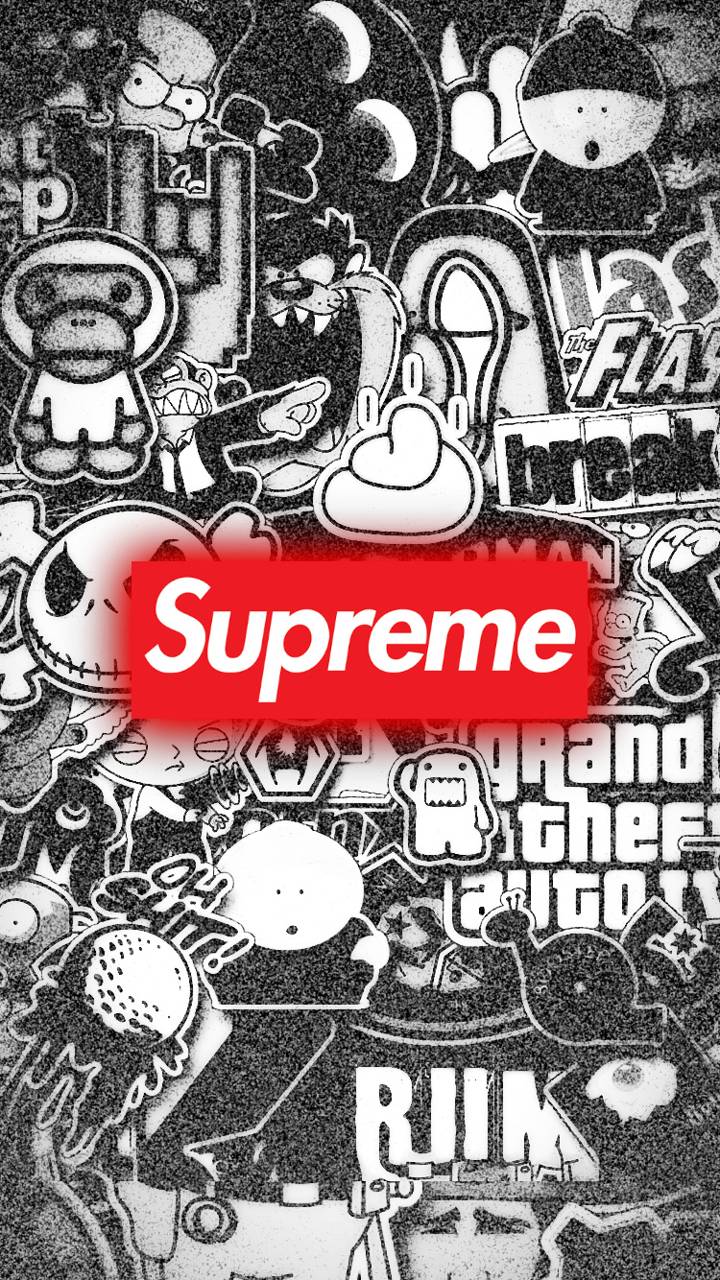 Supreme White Wallpapers