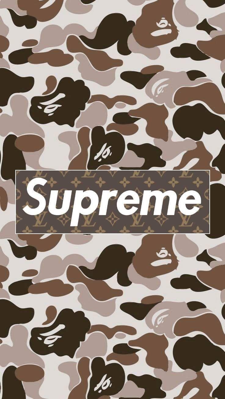 Supreme X Bape Wallpapers