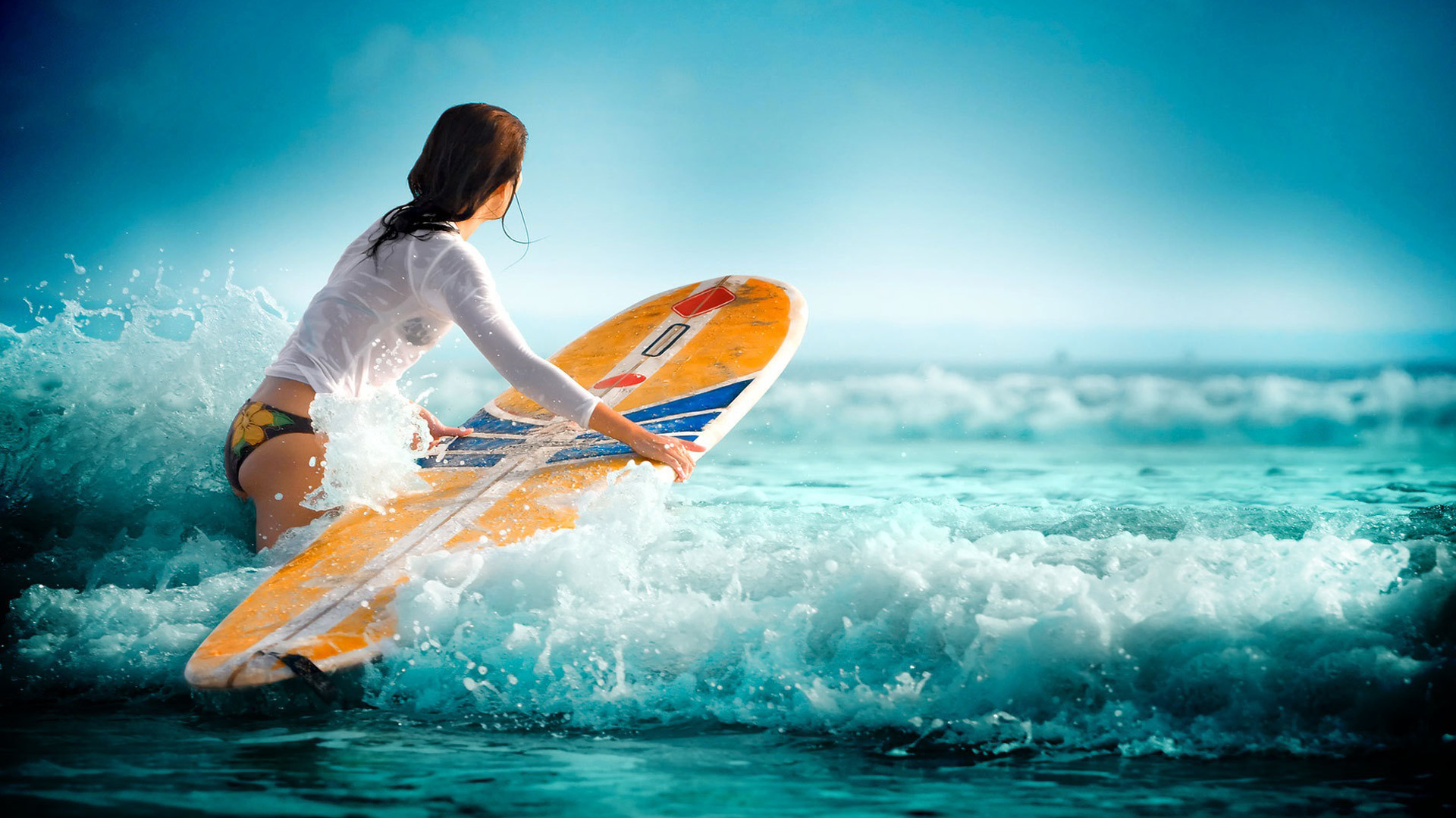 Surfer Girl Wallpapers