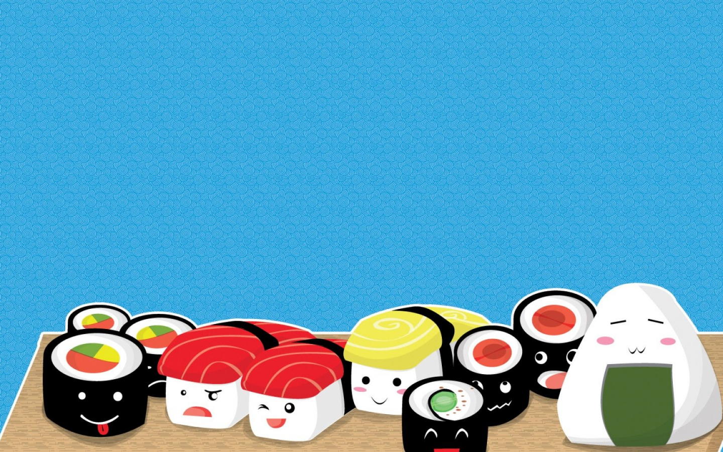 Sushi Cartoon Images Wallpapers