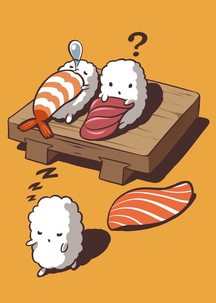 Sushi Cartoon Images Wallpapers