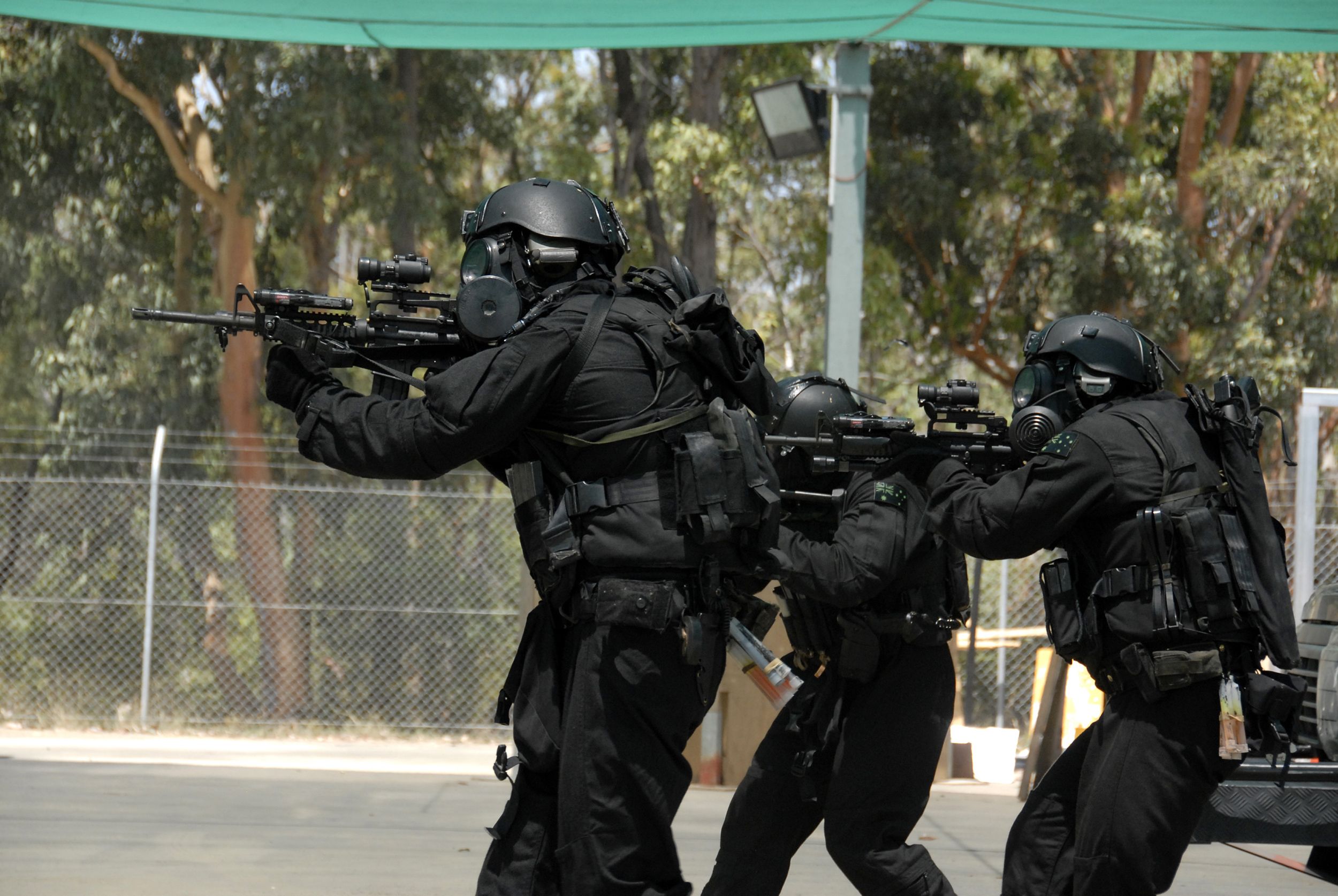 Swat Team In Action Wallpapers