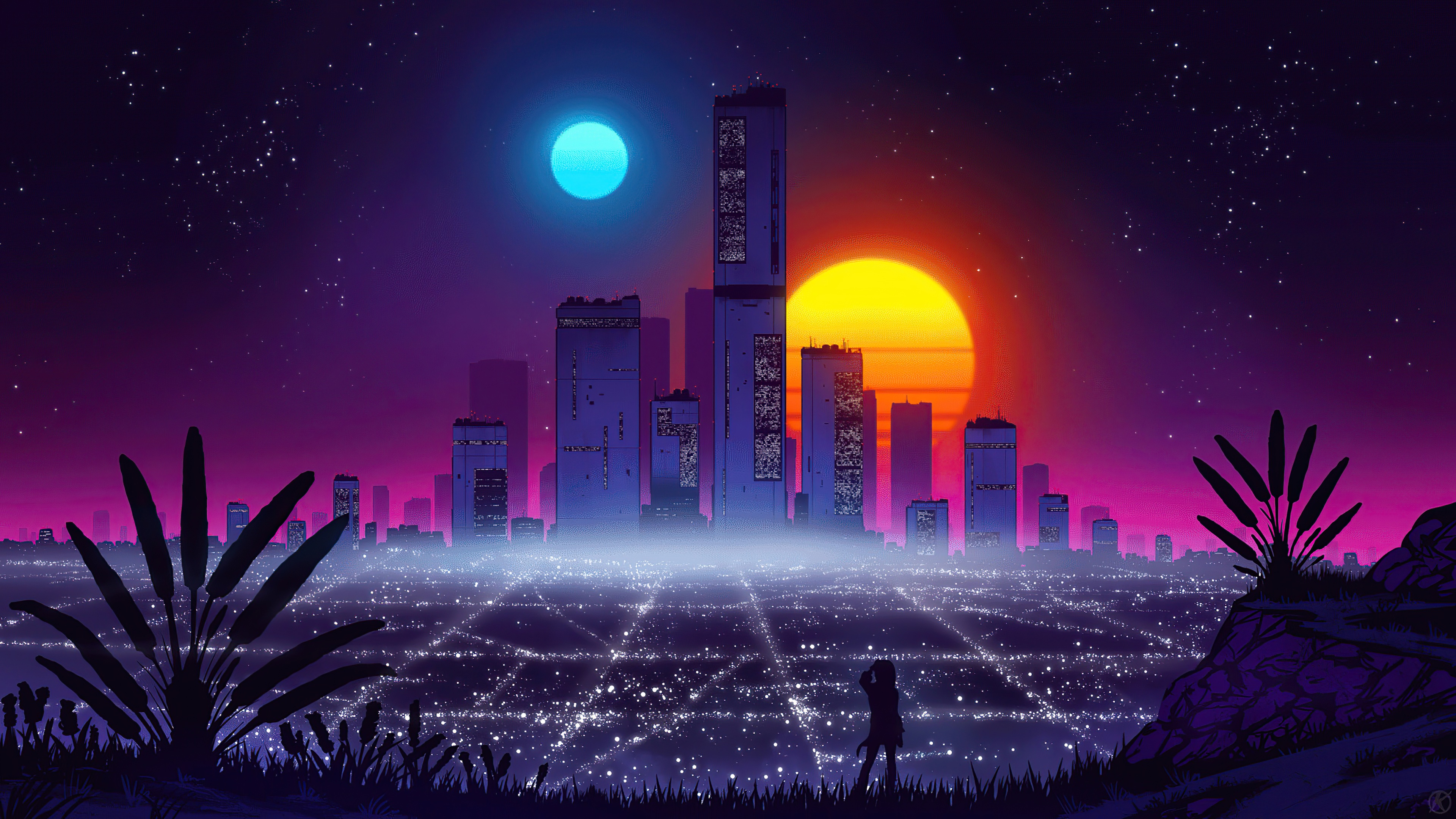 Synth City Wallpapers