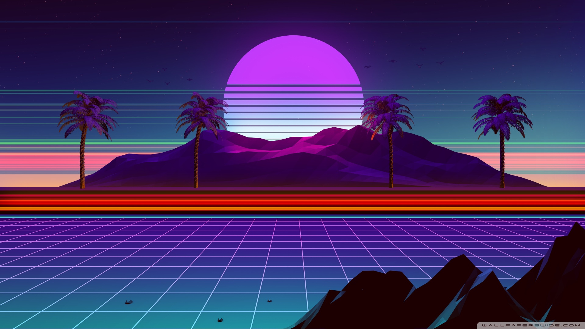 Synth City Wallpapers