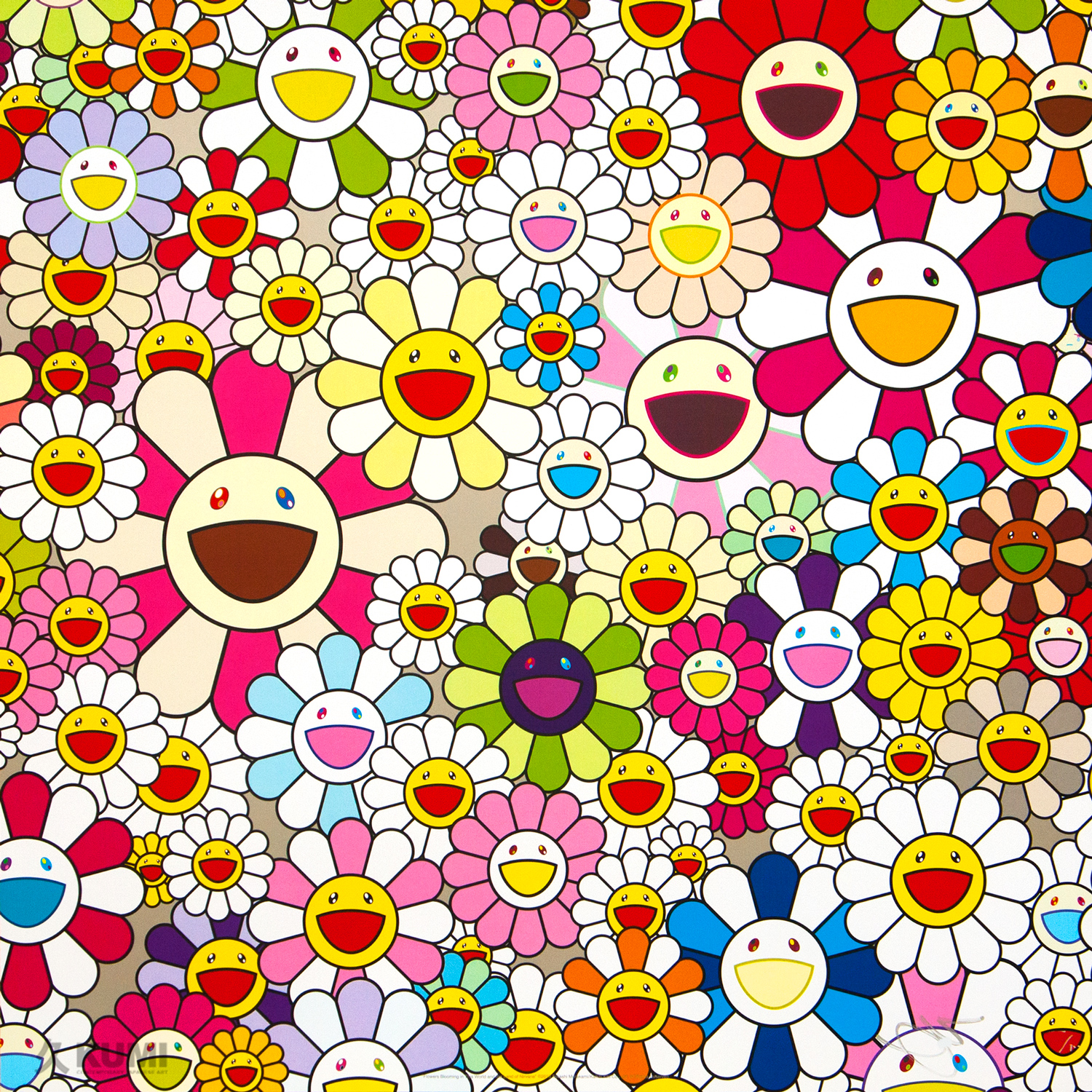 Takashi Murakami Flower Wallpapers