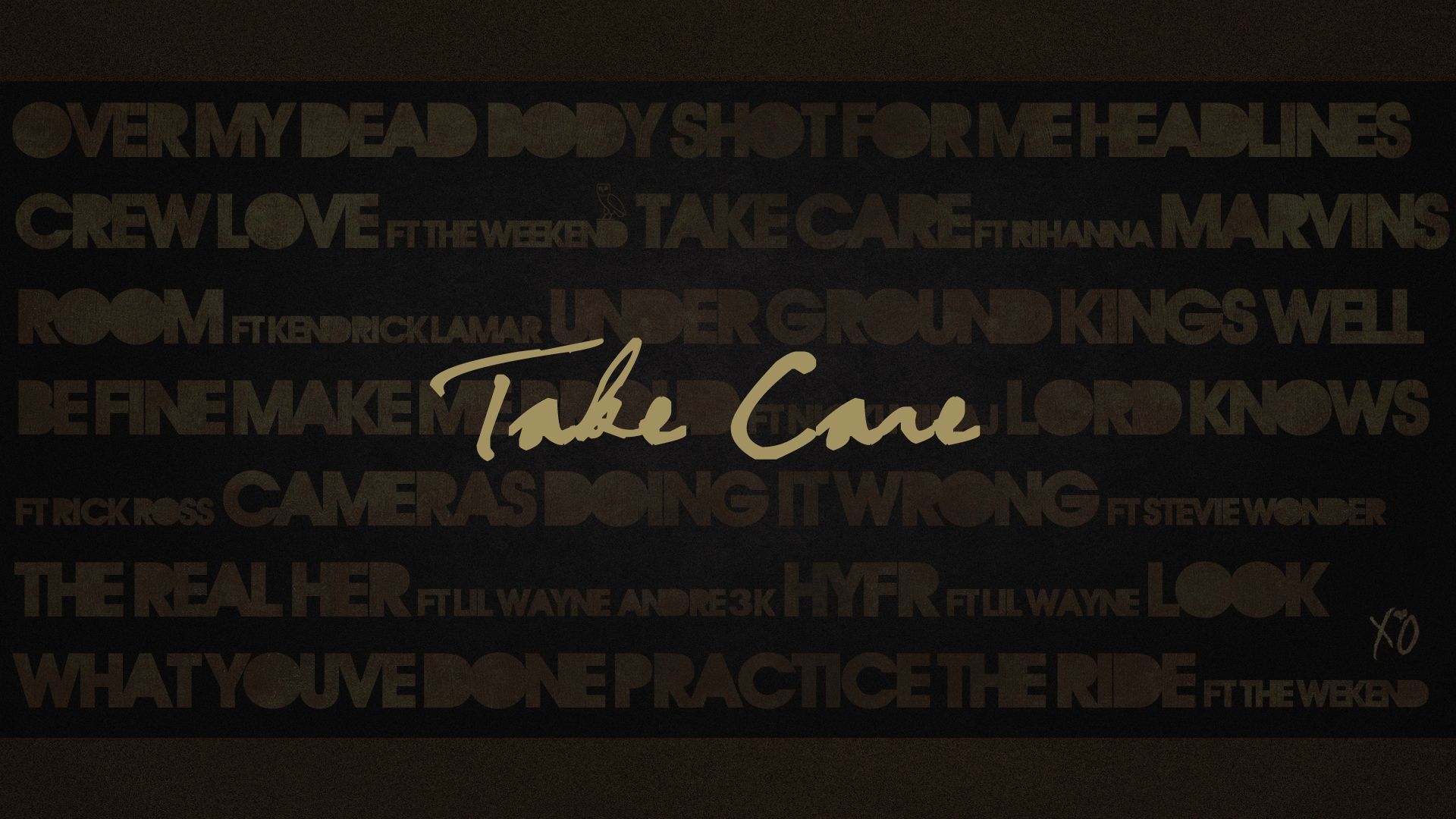 Take Care Album Cover Hd Wallpapers