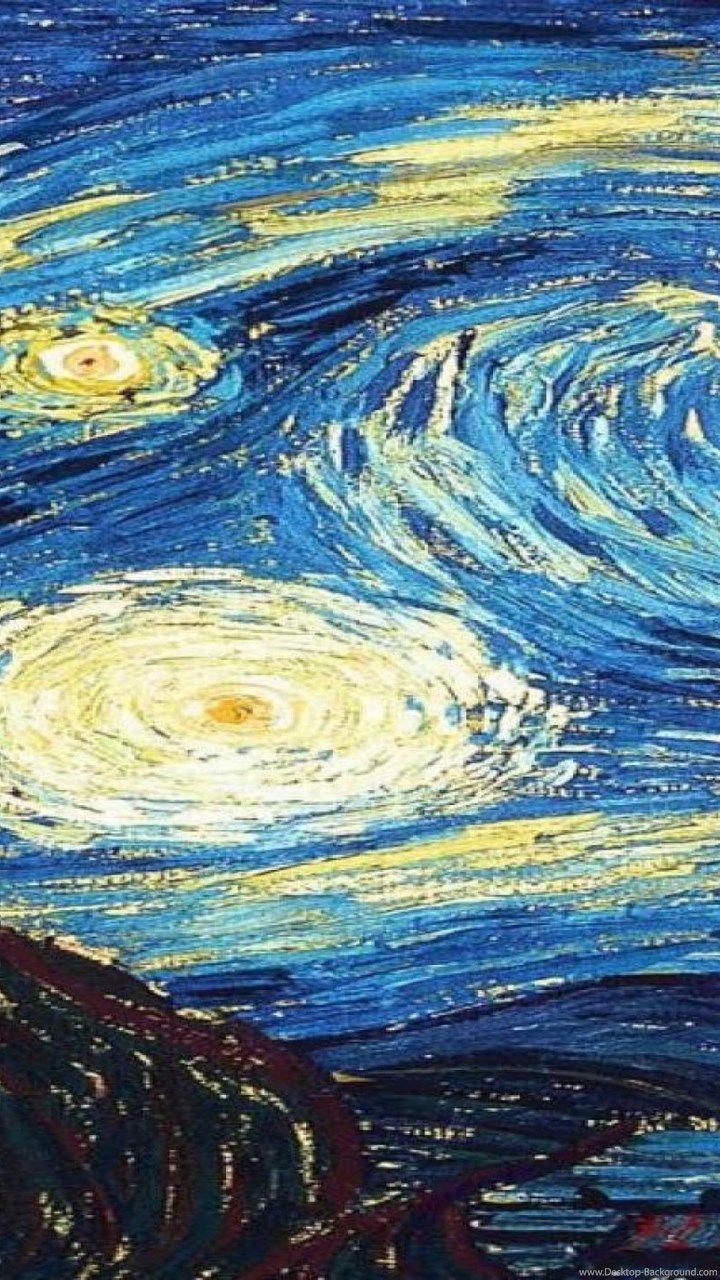 Tardis Van Gogh Wallpapers