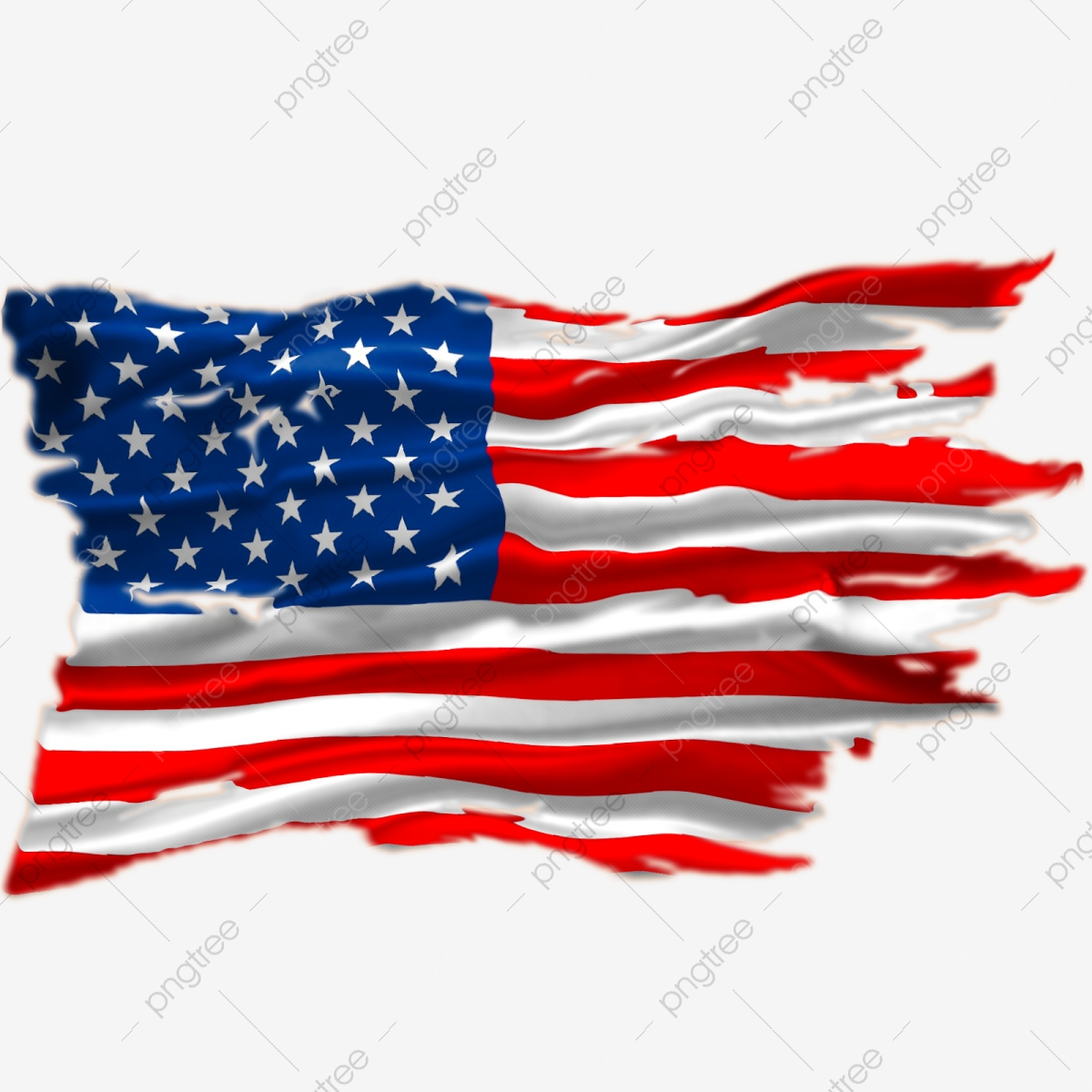 Tattered American Flag Wallpapers