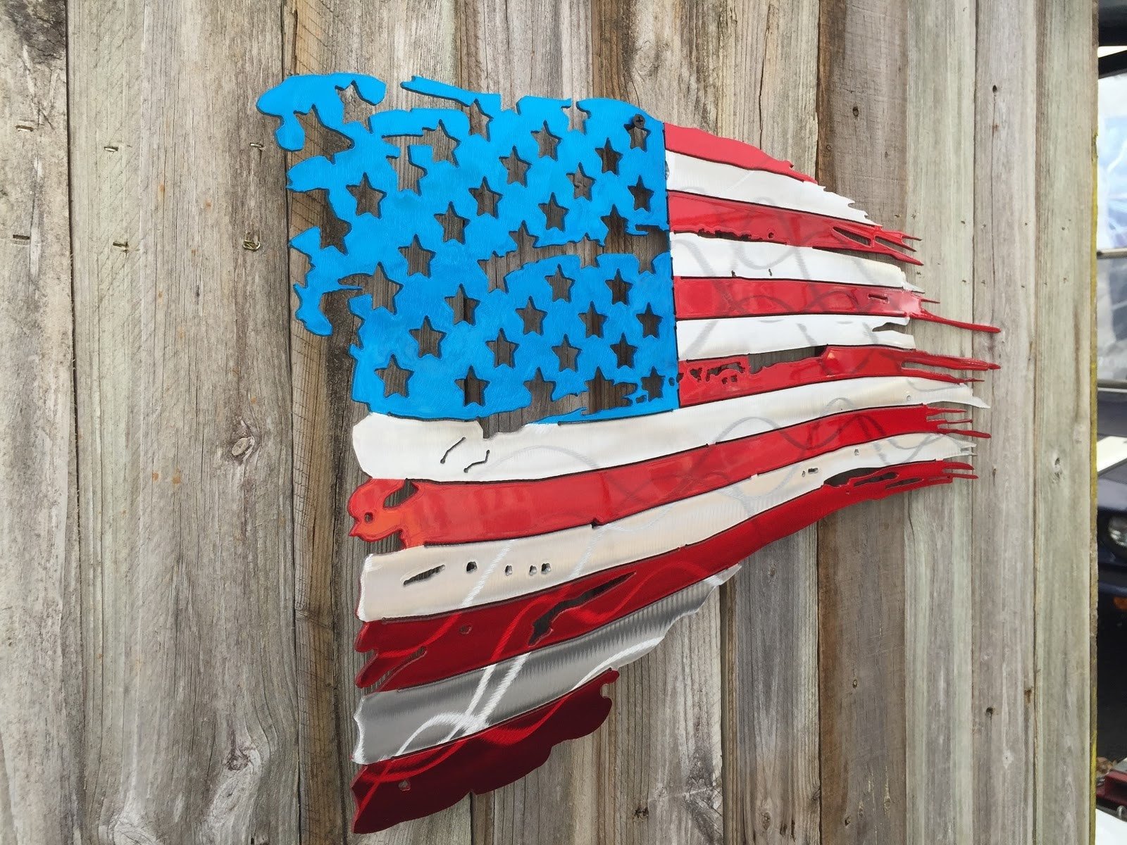 Tattered American Flag Wallpapers