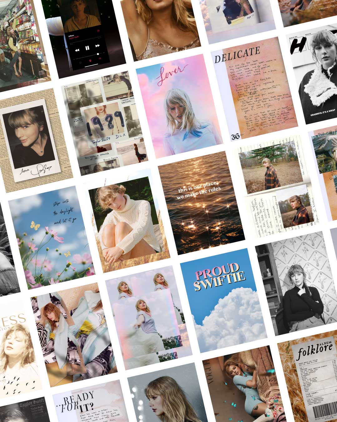 Taylor Swift Collage Wallpapers