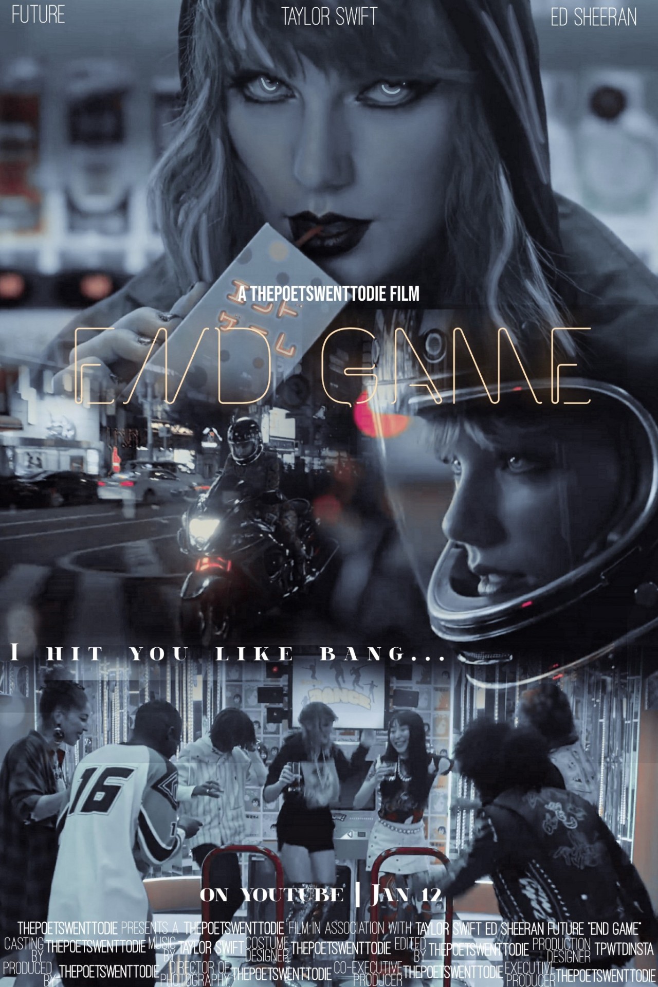 Taylor Swift Endgame Poster Wallpapers