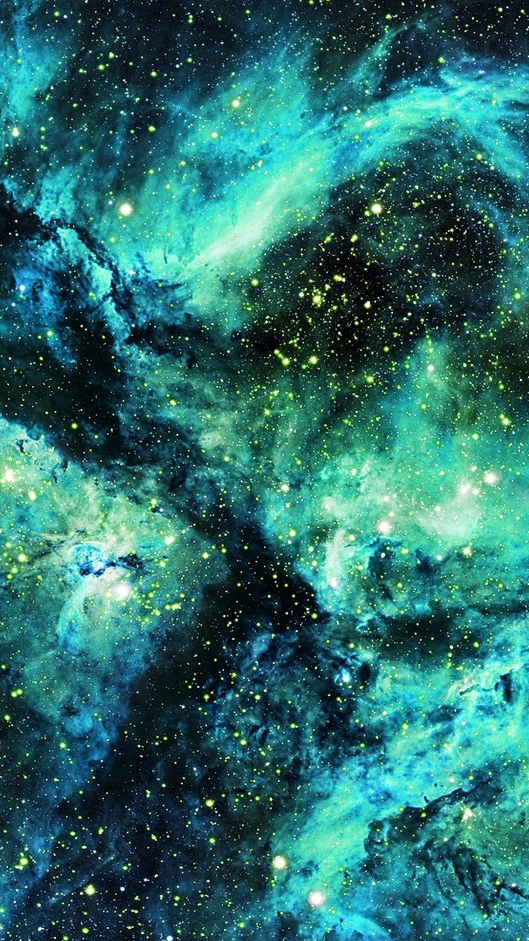 Teal Galaxy Wallpapers