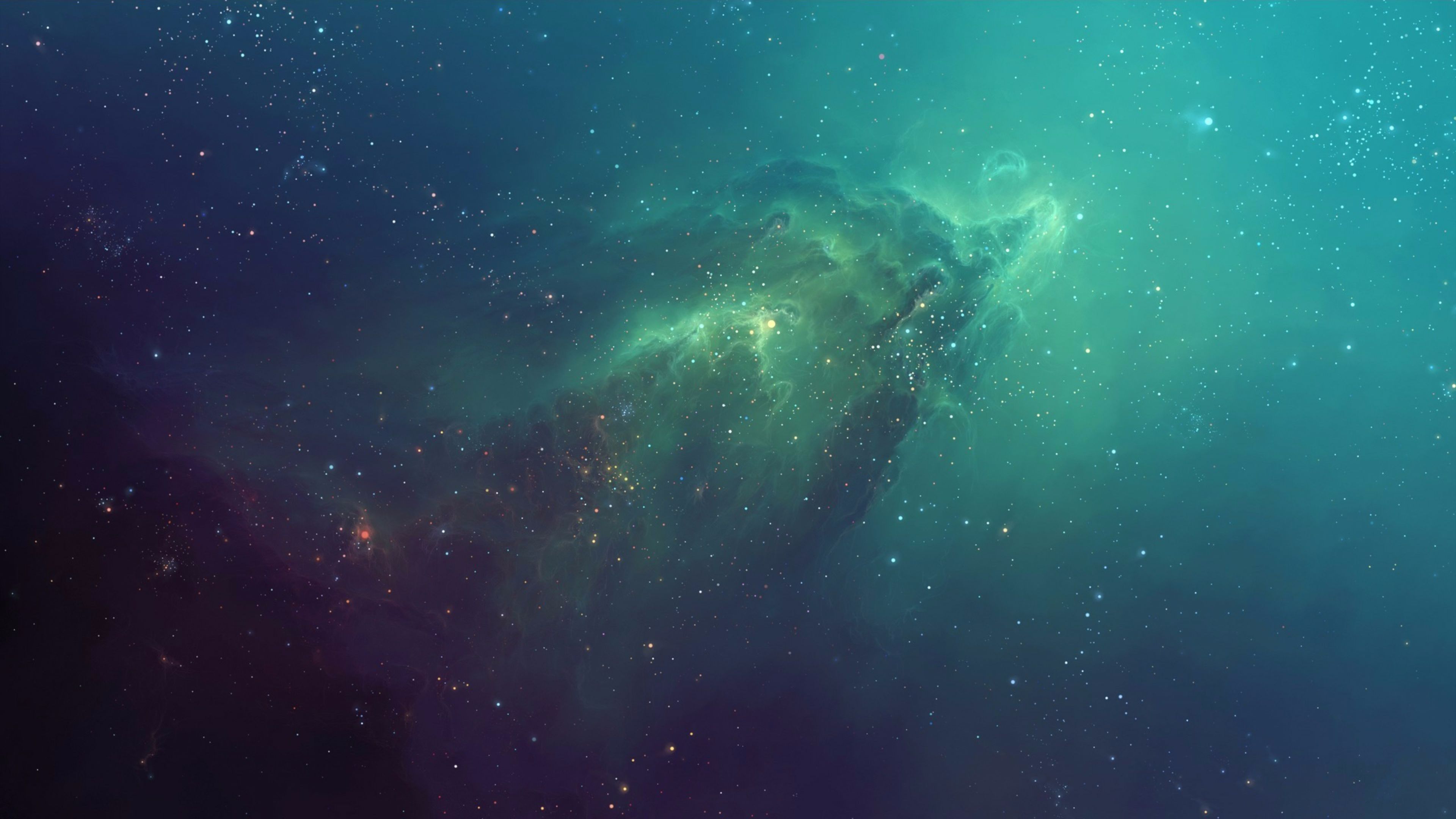 Teal Galaxy Wallpapers