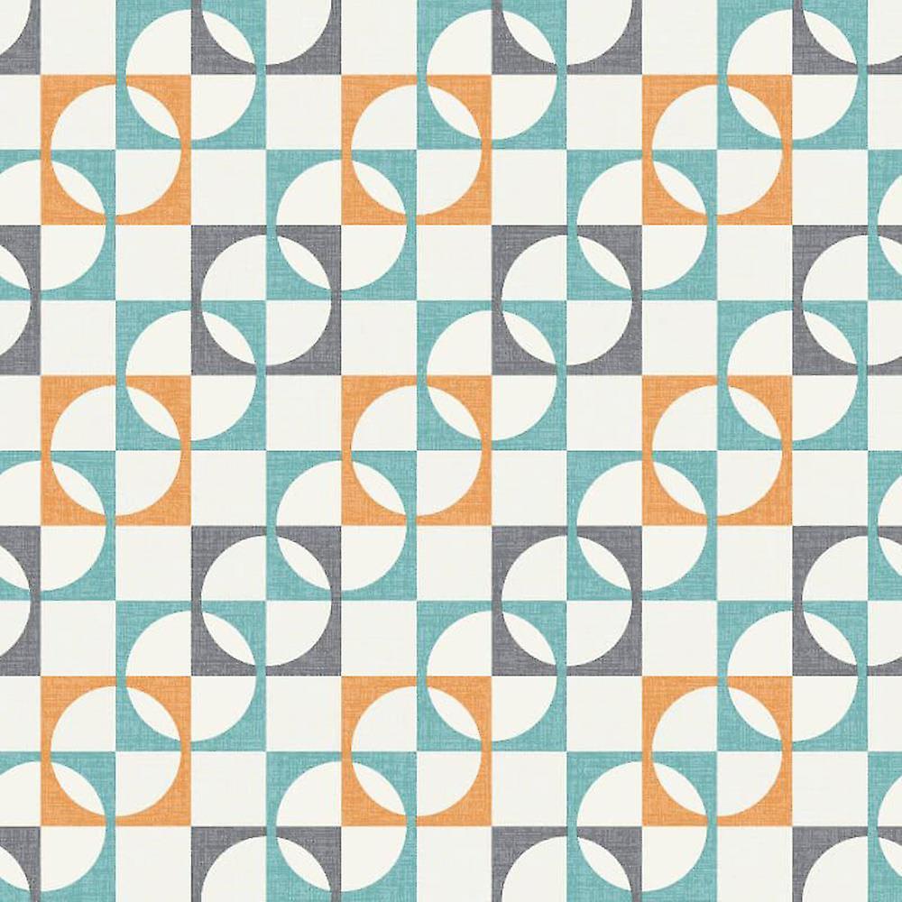 Teal Geometric Wallpapers