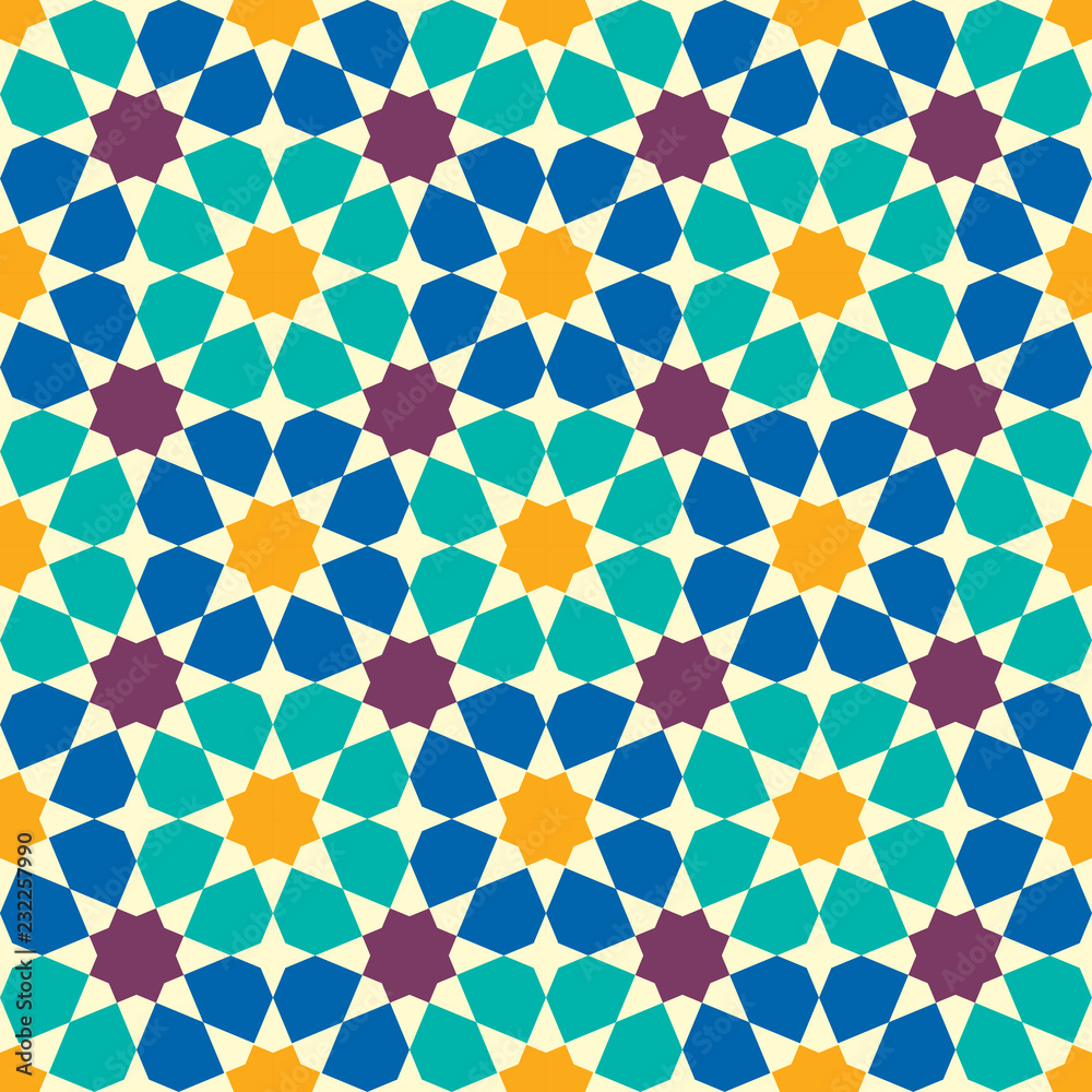 Teal Moroccan Wallpapers