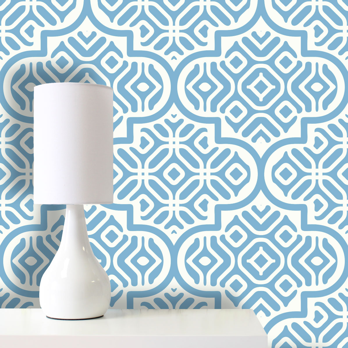 Teal Moroccan Wallpapers