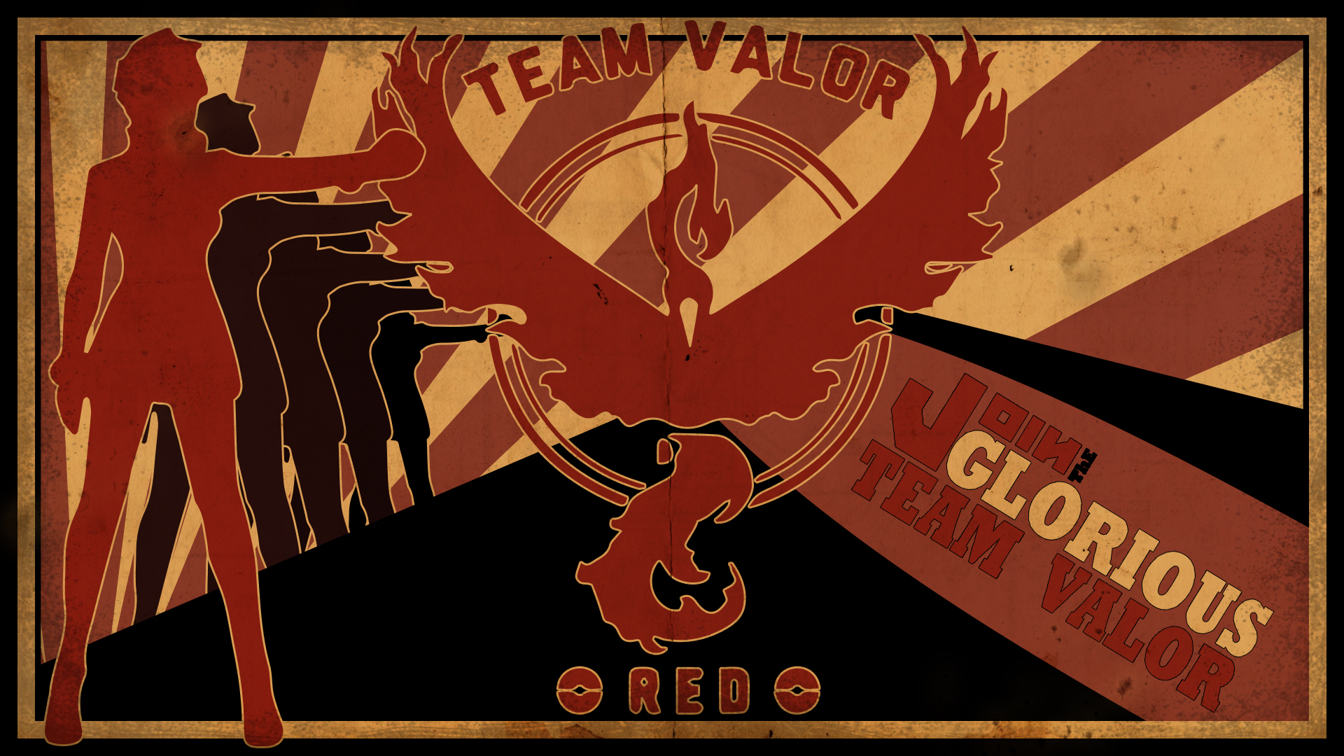 Team Valor Pokemon Go Wallpapers