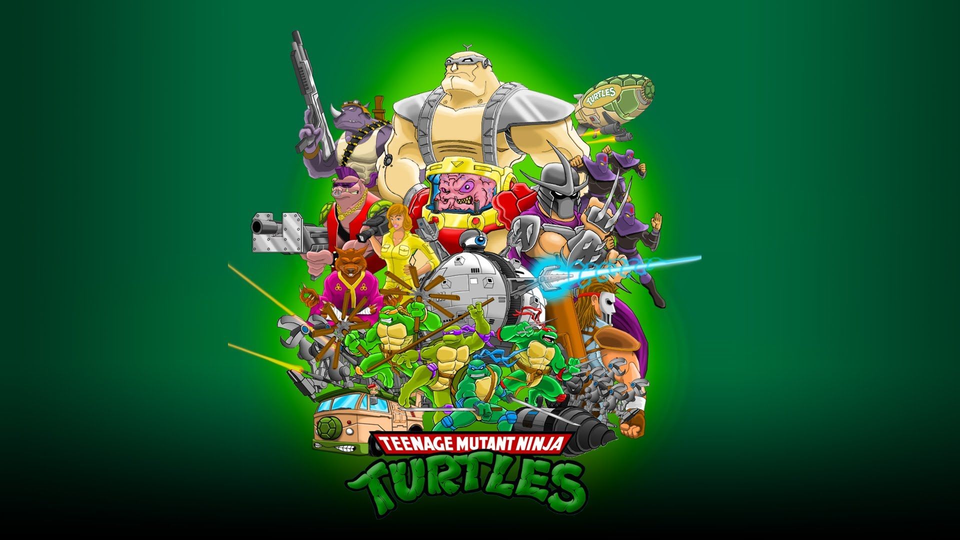 Teenage Mutant Ninja Turtles Cartoon Pics Wallpapers