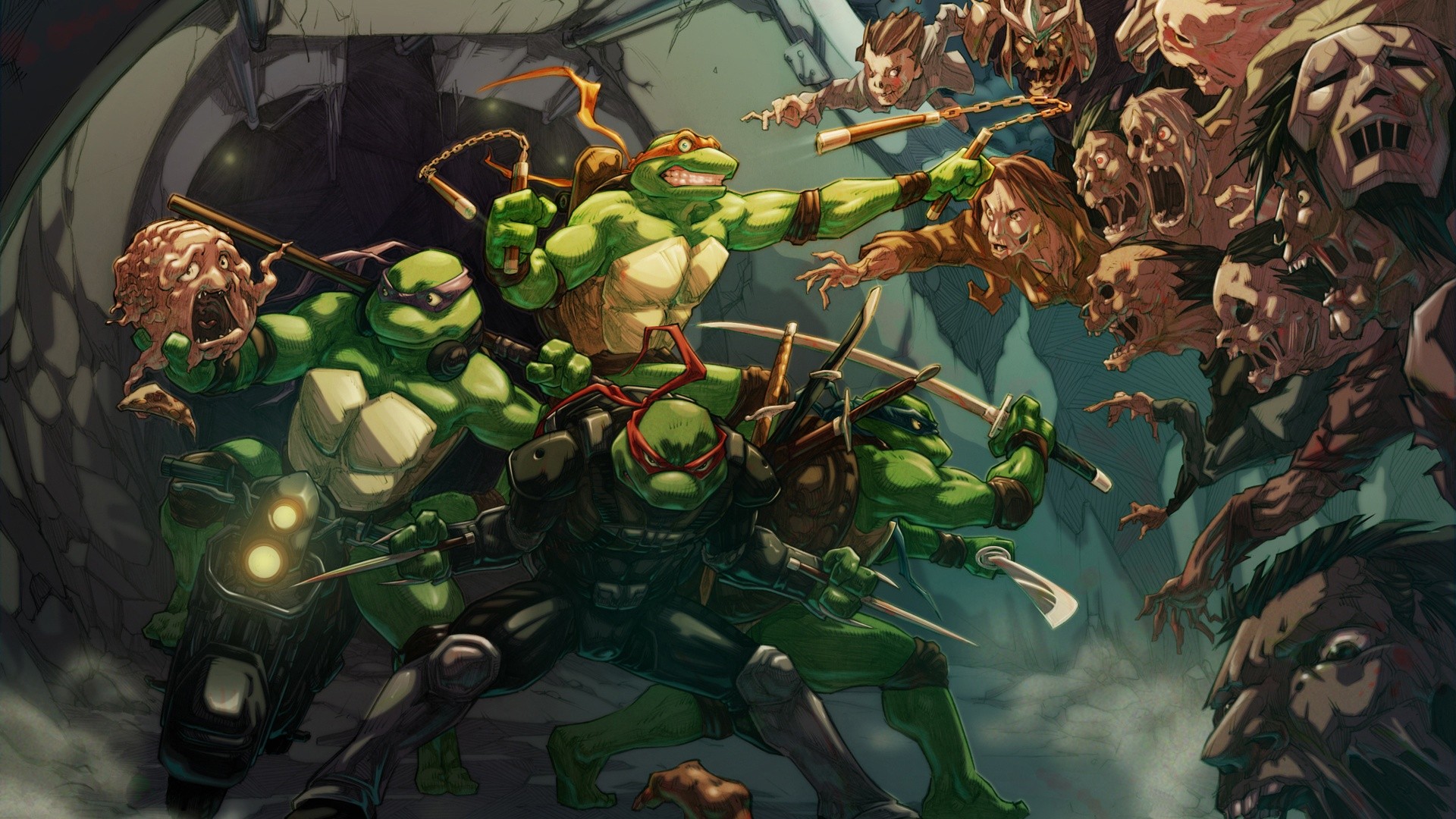 Teenage Mutant Ninja Turtles Cartoon Pics Wallpapers