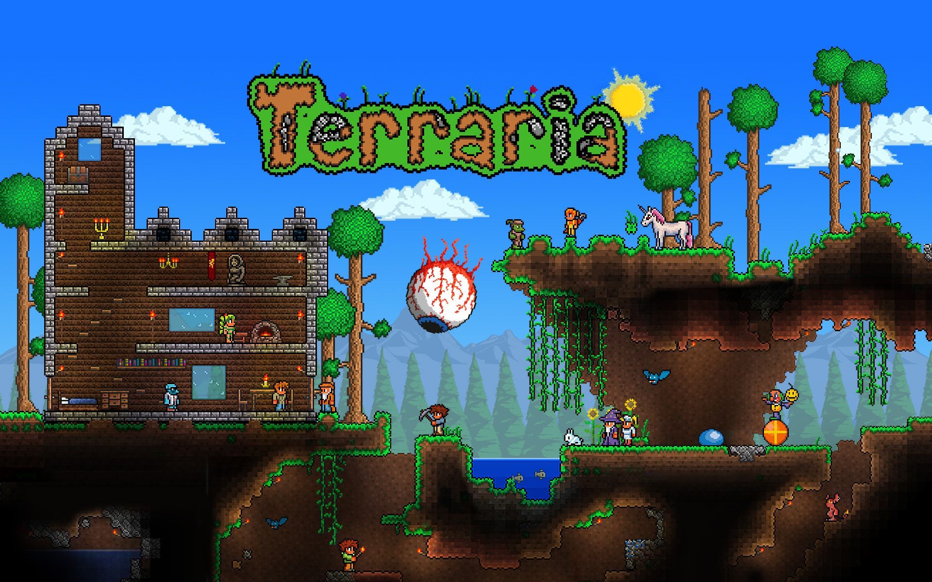 Terraria Boss Art Wallpapers