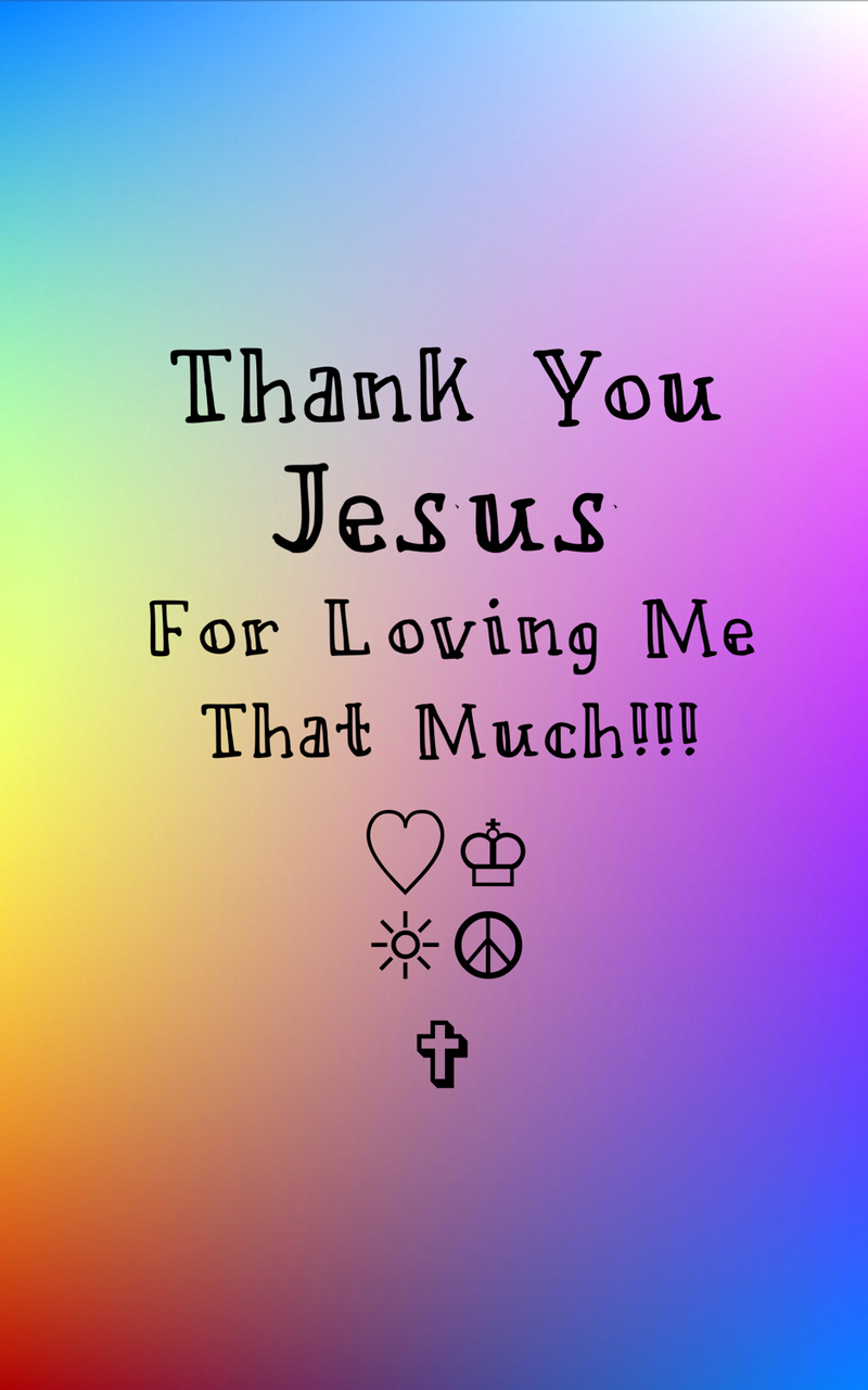 Thank You Jesus Wallpapers