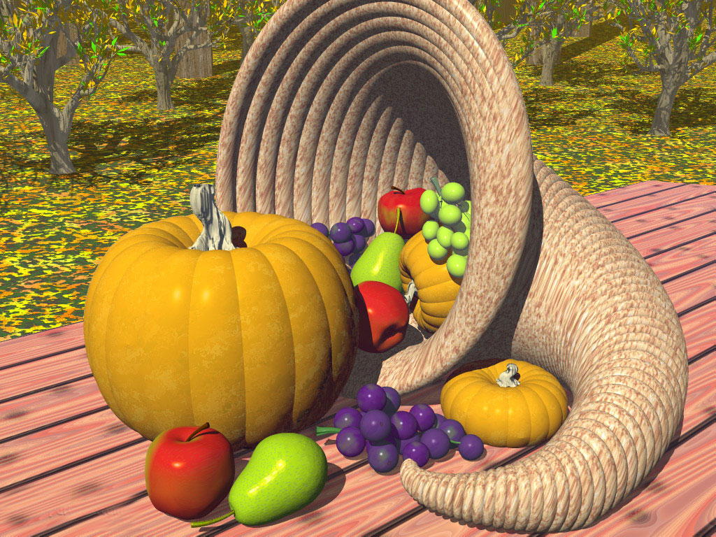 Thanksgiving Cornucopia Wallpapers