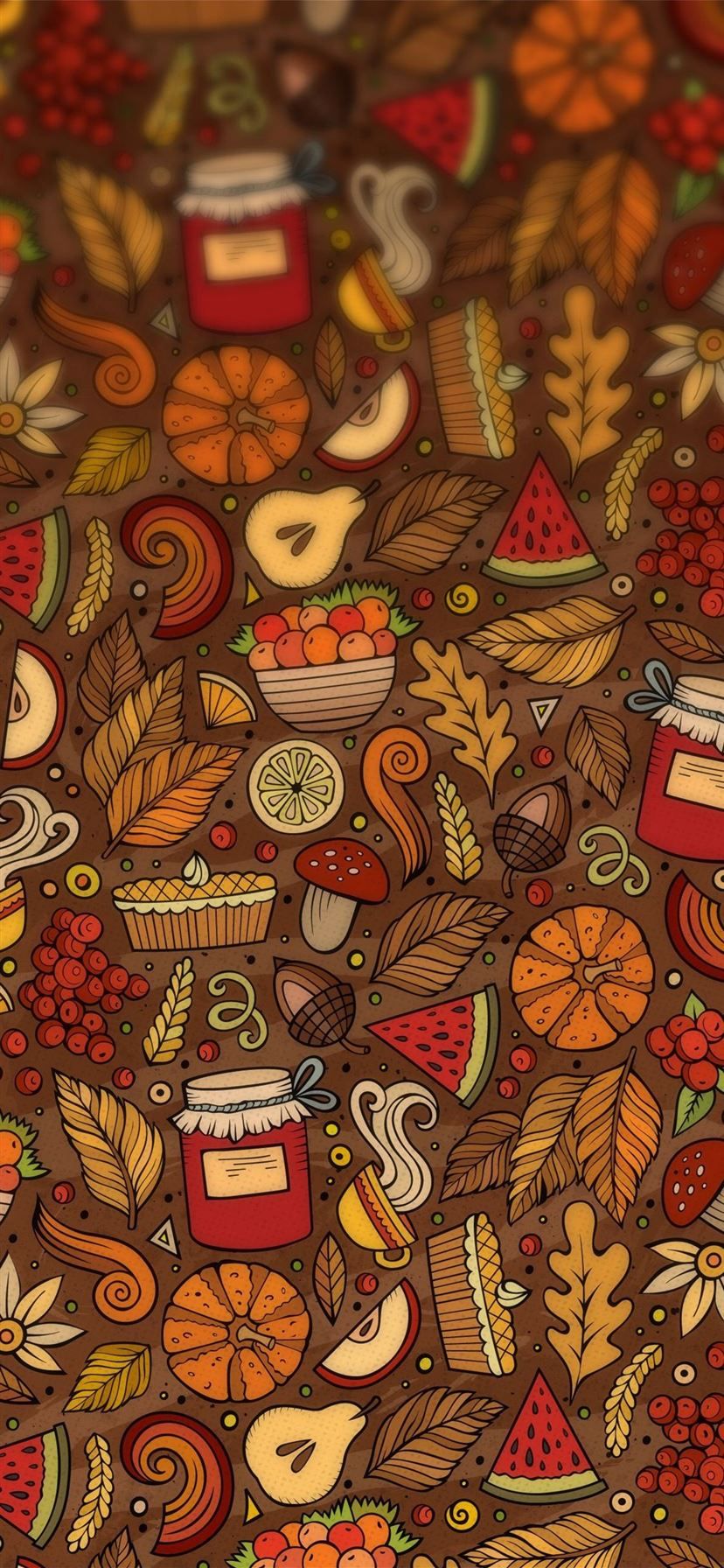 Thanksgiving Pattern Wallpapers