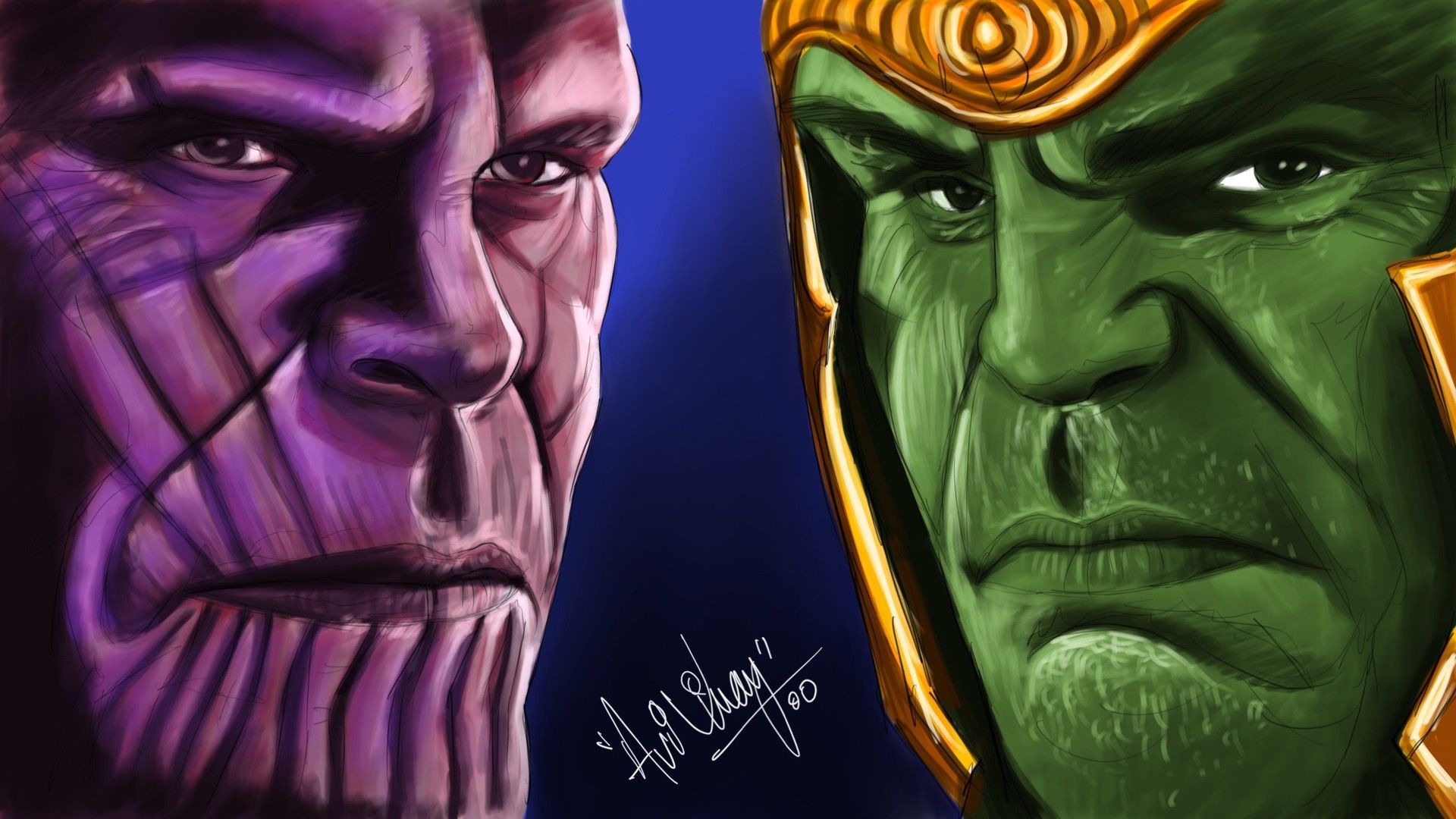 Thanos Beats Hulk Wallpapers