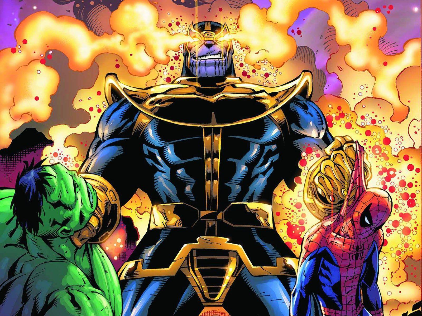 Thanos Beats Hulk Wallpapers
