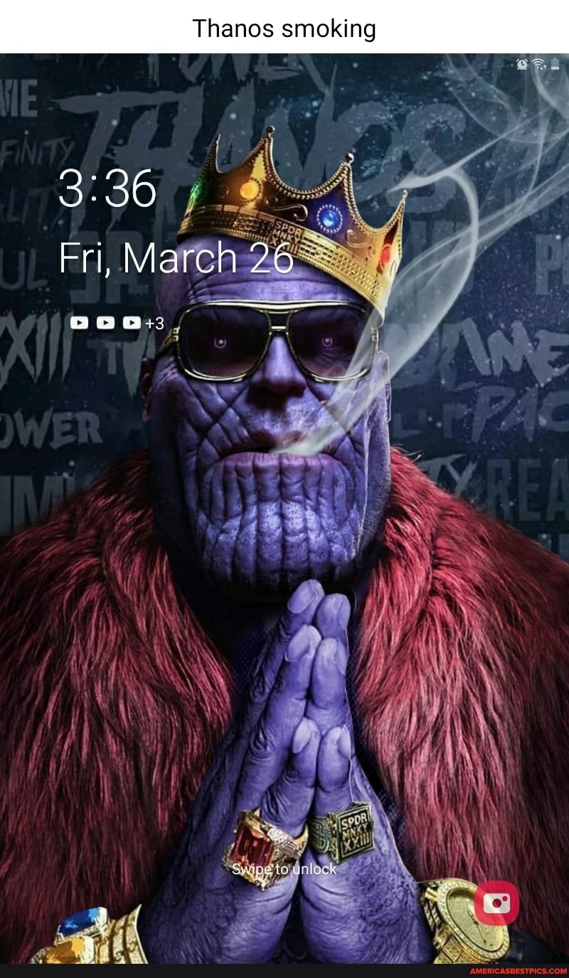 Thanos Smoking Wallpapers