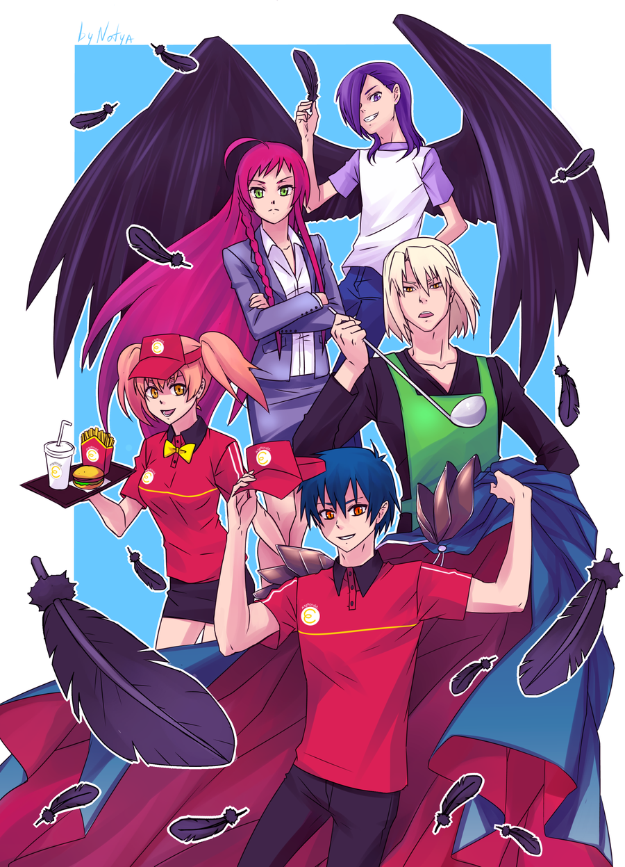 The Devil Is A Part Timer Lucifer Wallpapers