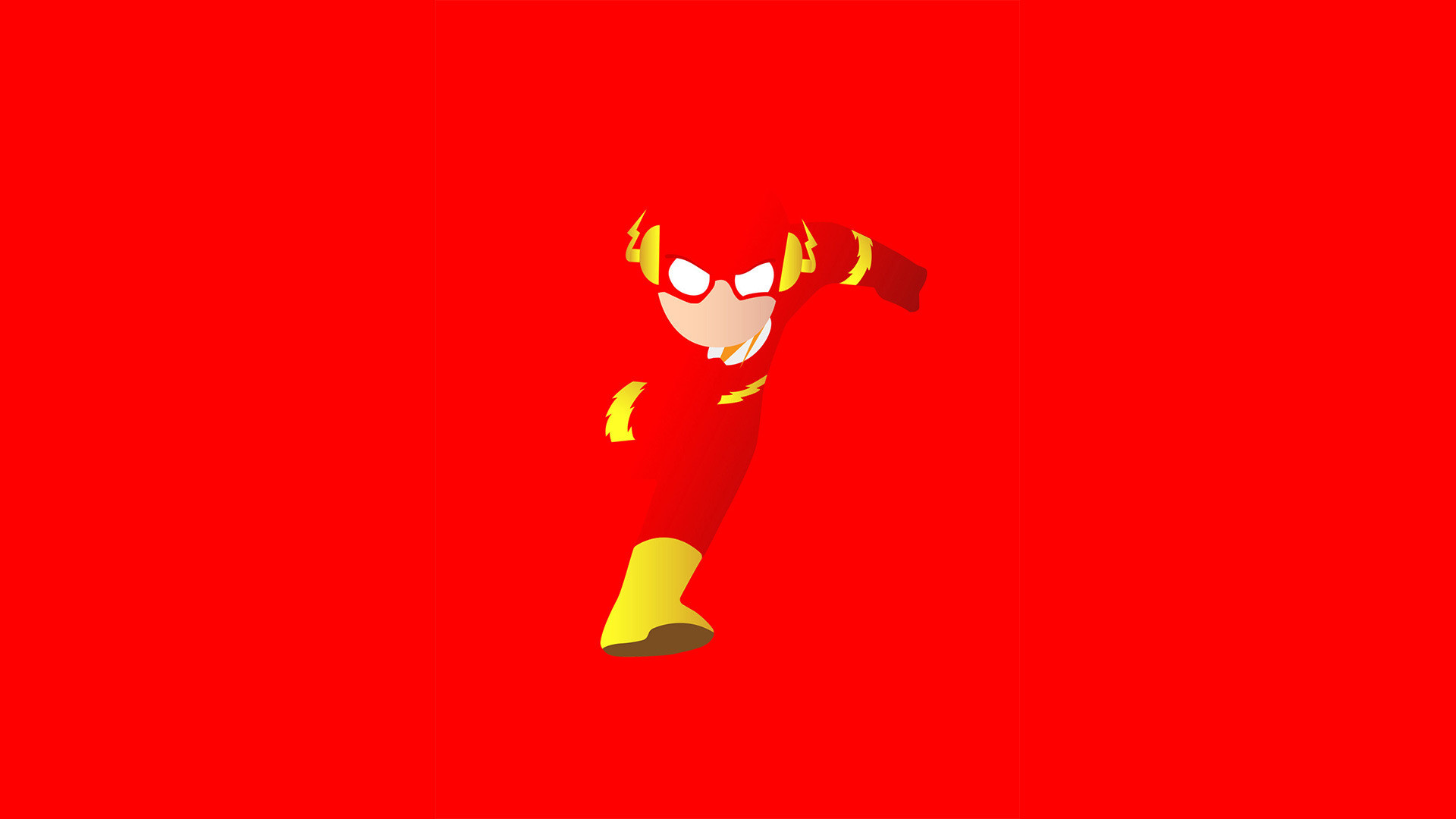 The Flash Minimalist Wallpapers