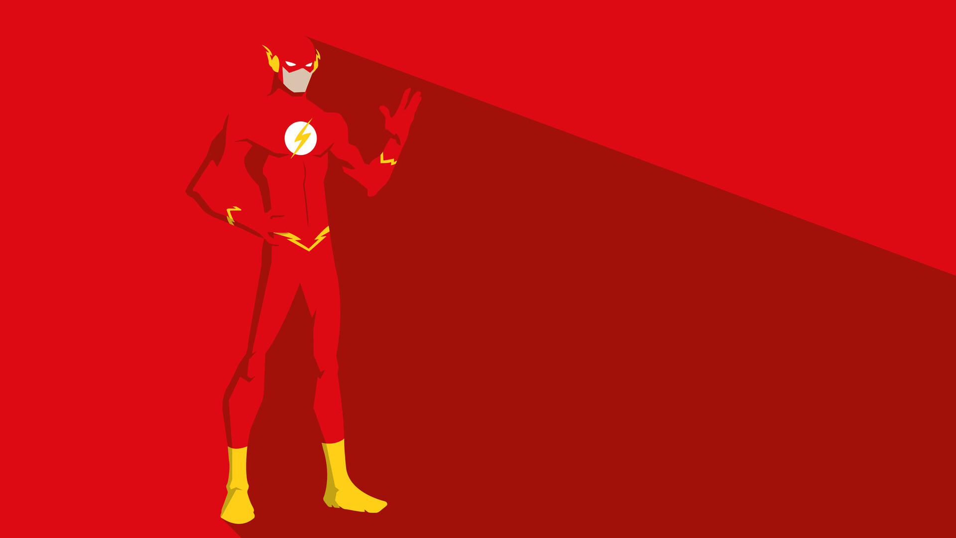 The Flash Minimalist Wallpapers