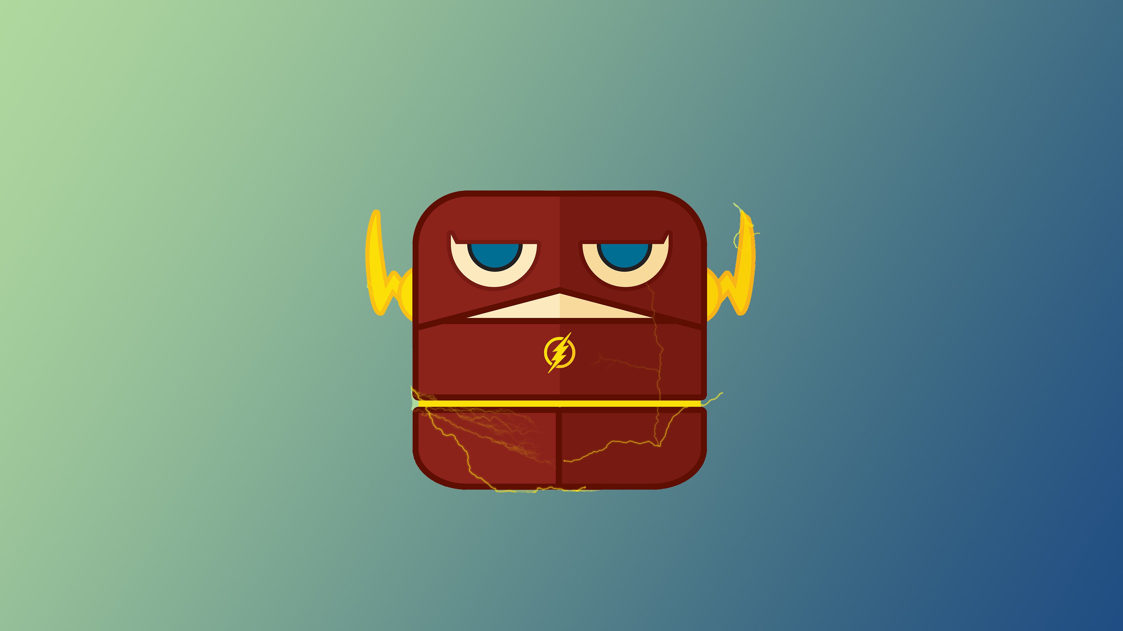 The Flash Minimalist Wallpapers