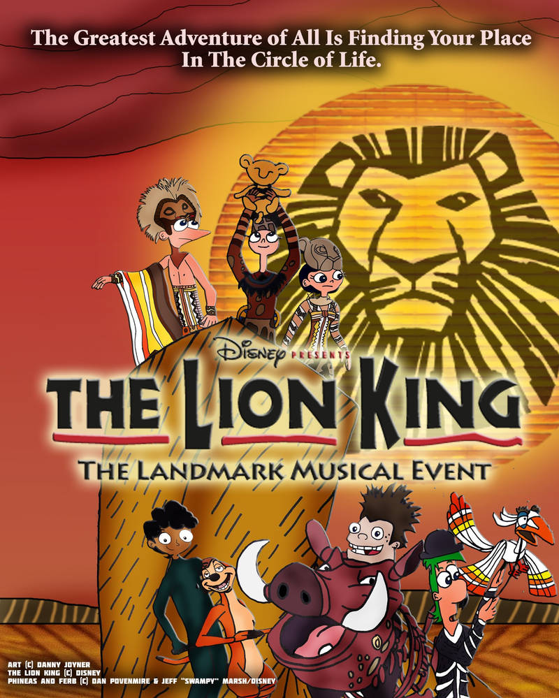 The Lion King Broadway Poster Wallpapers