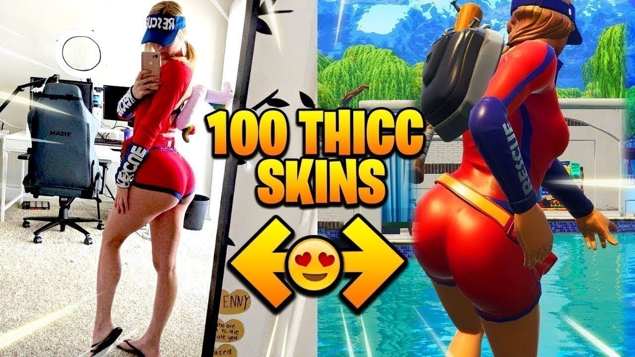 Thicc Fortnite Skins Wallpapers