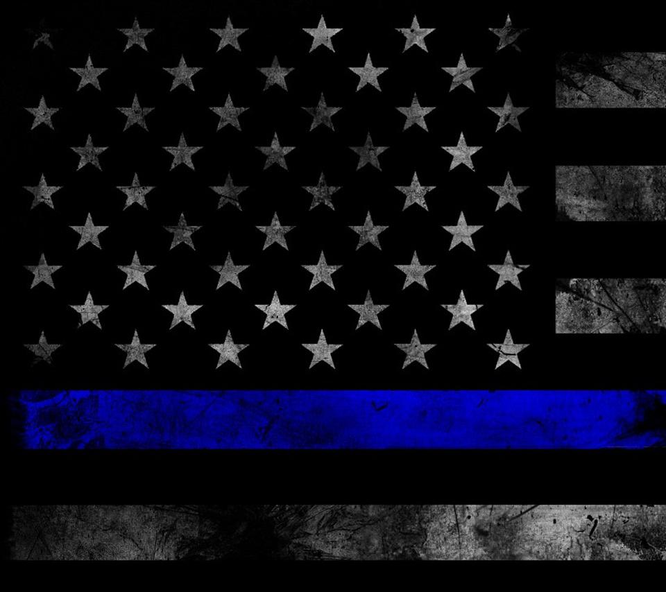 Thin Blue Line American Flag Wallpapers