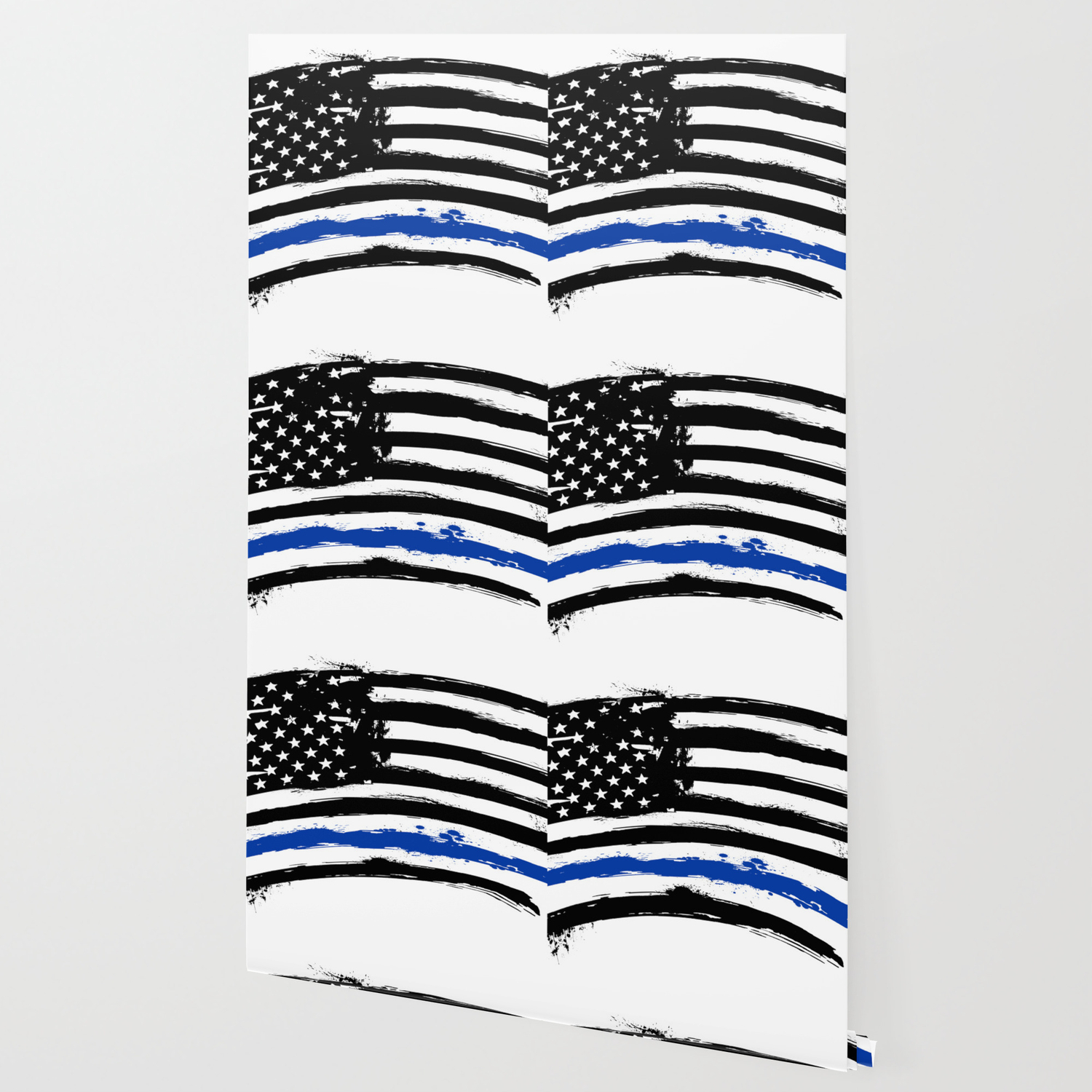 Thin Blue Line American Flag Wallpapers