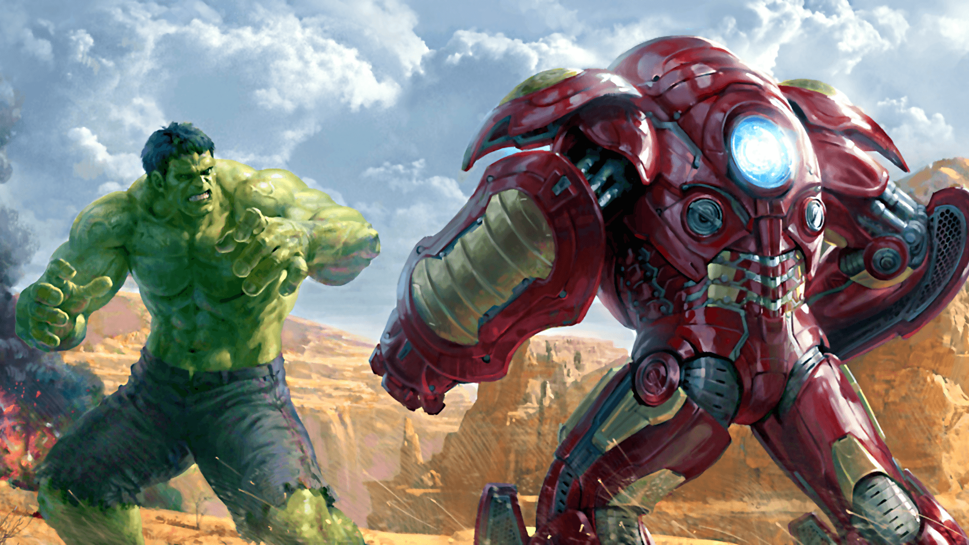 Thing Vs Hulk Wallpapers